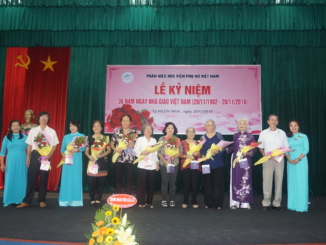 Lễ kỷ niệm ngày Nhà giáo Việt Nam 20/11/2018