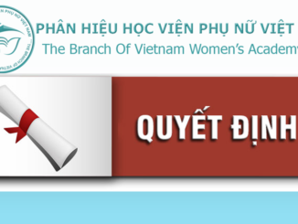 Quyết định chỉnh sửa trong Quy chế đào tạo đại học theo hệ thống tín chỉ của Phhvpn Việt Nam