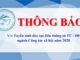 Thông báo V/v tuyển sinh đào tạo liên thông từ TC/CĐ – ĐH ngành công tác xã hội (hình thức không tập trung)