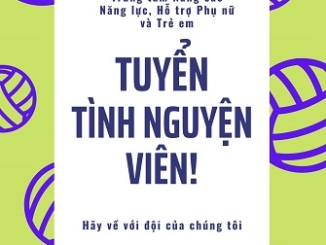 Thông báo tuyển tình nguyện viên