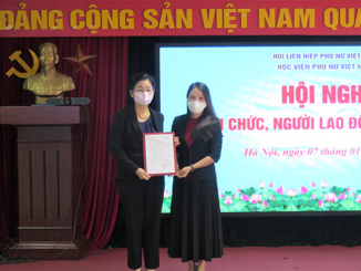 Bổ nhiệm lãnh đạo Học viện Phụ nữ Việt Nam