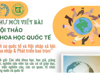 Thư mời viết bài Hội thảo “Di cư quốc tế & hội nhập xã hội: Hòa nhập và phát triển bao trùm”