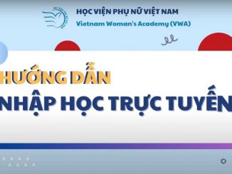 Hướng dẫn Nhập học VWAH 2023