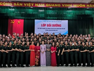 Bế giảng Lớp bồi dưỡng cập nhật nghiệp vụ công tác Hội cho cán bộ Hội phụ nữ trong Quân đội năm 2024