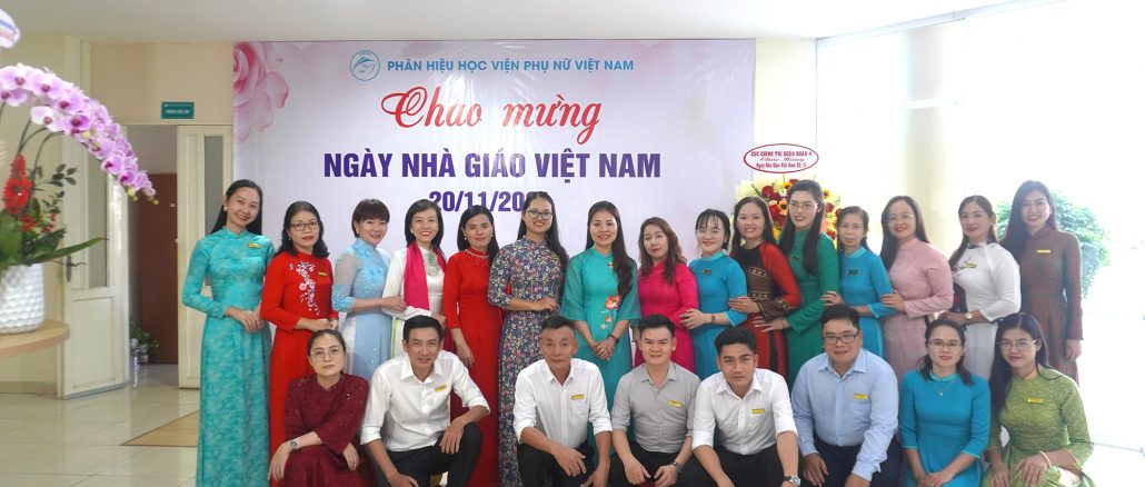 Phân hiệu Học viện Phụ nữ Việt Nam tổ chức lễ kỷ niệm chào mừng ngày Nhà giáo Việt Nam 20/11